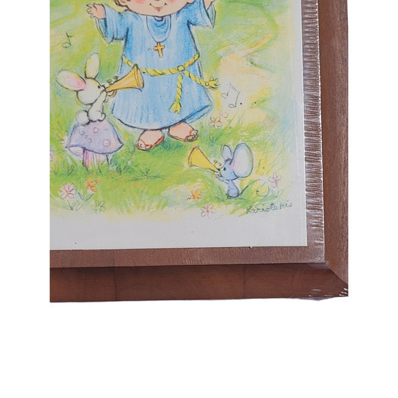 Vintage American Greetings Happy Holies Friends‎ are a Little Bit Wall Decor - Picture 6 of 7